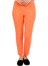 Ruby Rd Coral Pull-On Ankle Pants - Slimming Contour Women Petites, 16P, NWT