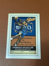 2002 Fleer Authentix WNBA - Chamique Holdsclaw #32 Washington Mystics