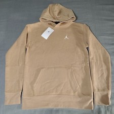 Nike Jordan - Big Kids' - Brooklyn Fleece Pullover Hoodie - Hemp - 95D232-XOL