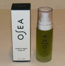 Osea Undaria Algae Body Oil Seaweed Infused 1 Oz 30 mL Travel Size NIB