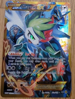 Shaymin EX (ROS 77a) Drachenleuchten - Einzelkarten (Deutsch)