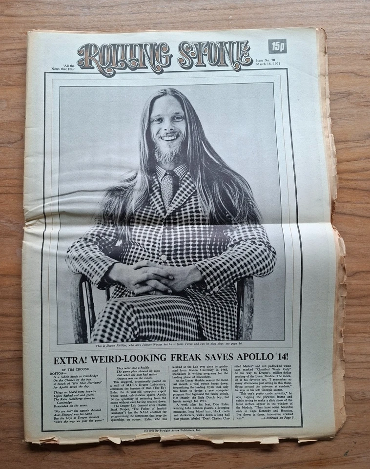 Rolling Stone (18th March 1971, No. 78) Magazine / Newspaper (Muhammad Ali). - Image 2 of 2