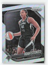 2025 Panini Prizm WNBA #58 Kiah Stokes Silver Prizms