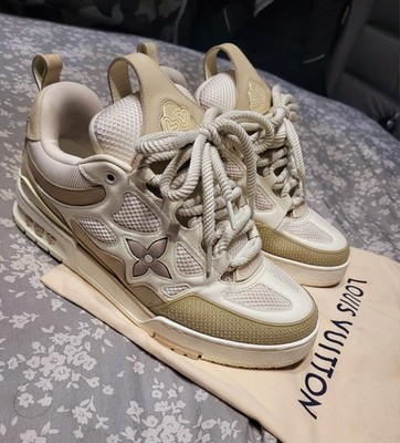 Size 8.5 - Louis Vuitton LV Skate Low Beige
