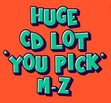 CD Lot - You Pick - Artists M-Z. BUY 5 GET 1 FREE Pop 80s 90s R&B Hip Hop Comedy