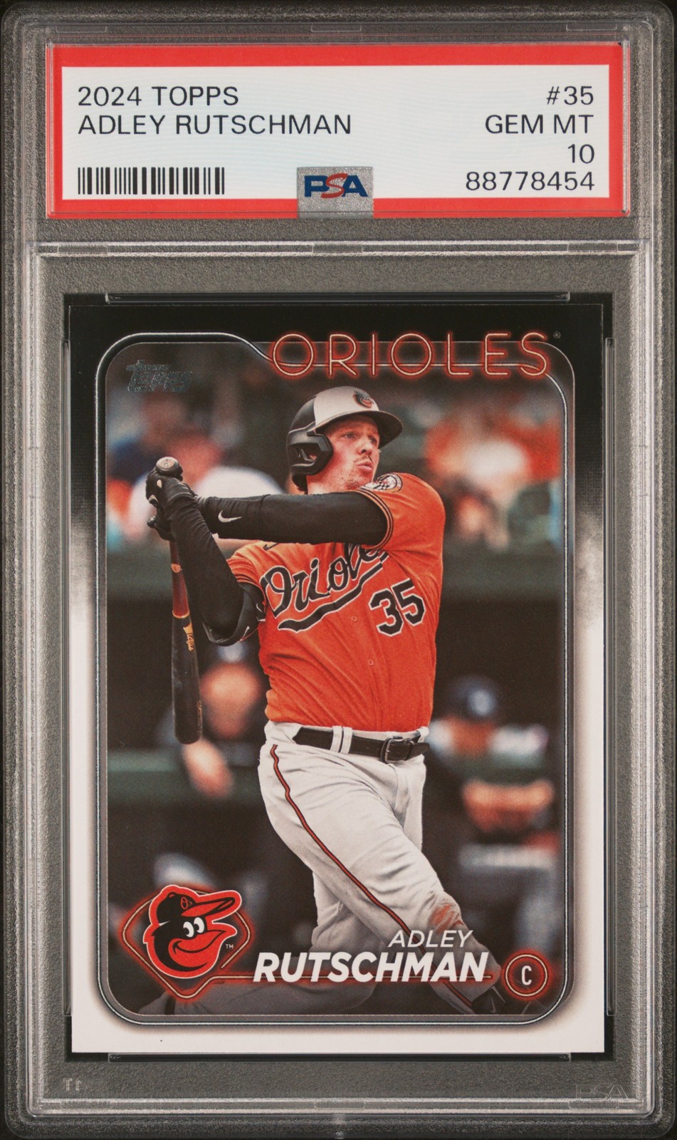 2024 TOPPS #35 ADLEY RUTSCHMAN PSA 10
