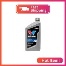 Valvoline 4-Stroke Motorcycle Full Synthetic 10W-40 Motor Oil 1 Quart 55.76 per gallon