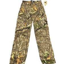 Mossy Oak Boys Camouflage Cargo Hunting 6 Pocket Pants XL 16-18