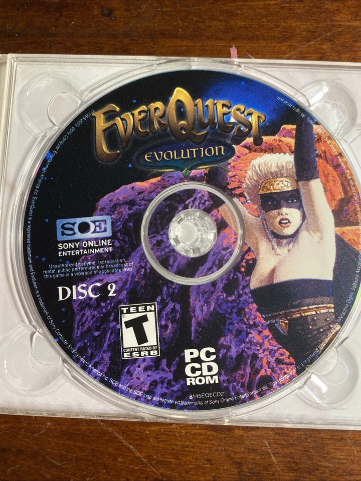 Everquest Evolution PC CD ROM Game Complete Set 3 Maps CDs Booklet - Image 4 of 4