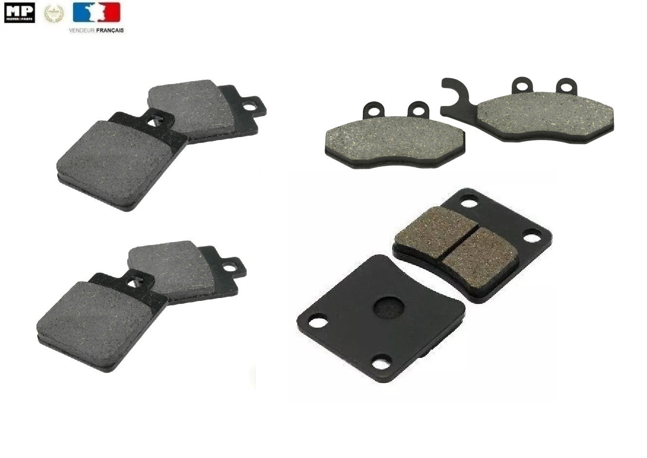 Plaquettes de frein Piaggio MP3 500 performance de freinage ABS optimale pour Sport et Business
