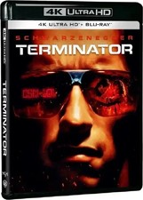 4K UltraHD + Blu-ray TERMINATOR 1 James Cameron Arnold Schwarzenegger nuovo 1991