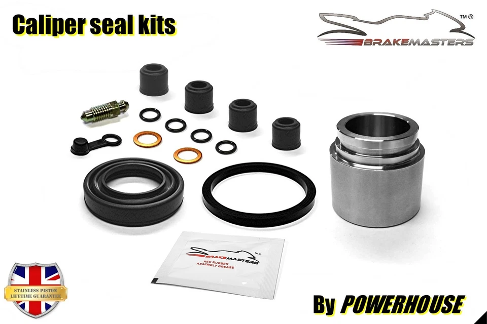 Kawasaki KZ650 C3 1979 front brake caliper piston seal rebuild repair kit set - Image 2 of 4