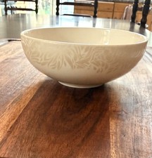 Denby Monsoon Lucille Gold Soup Dessert Cereal Bowls 6.25-inch