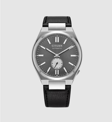 Citizen Herren Tsuyosa kleine Sekunde Automatik Uhr graues Zifferblatt NK5010-01H