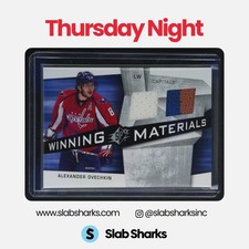 2008 UPPER DECK SPX #WM-OV ALEXANDER OVECHKIN WINNING MATERIALS DUAL JERSEY