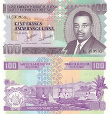 Burundi 100 Francs (01.05.2010) - Prince/Construction/p-44a, B231a UNC