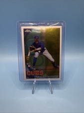 Starlin Castro 2010 Topps Chrome Baseball RC #195 Chicago Cubs Rookie Card. rookie card picture