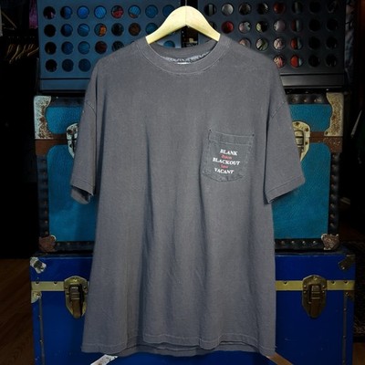 Vintage Poison Idea RARE 90s Taang! Records Pocket Shirt Hardcore Punk Portland