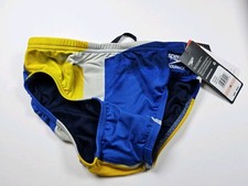 Speedo Endurance Competitive Glimmer Swim Brief Swimsuit Size 28