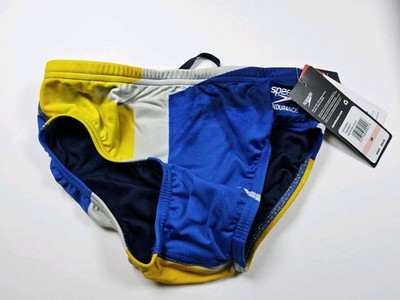 Speedo Endurance+ Competitive Glimmer Swim Brief Swimsuit Size 28