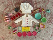 Our Generation Baking Set 18 Doll Kitchen Accessories Complete Baking Kit
