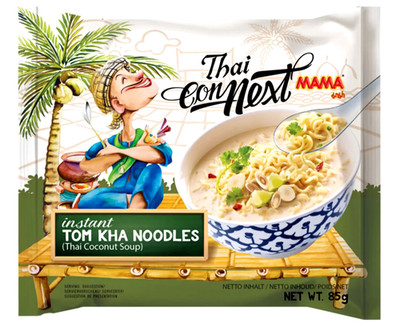 Mama Thai Connext Tom Kha Instant Noodles 85g x 4 Packs~03/01/2027