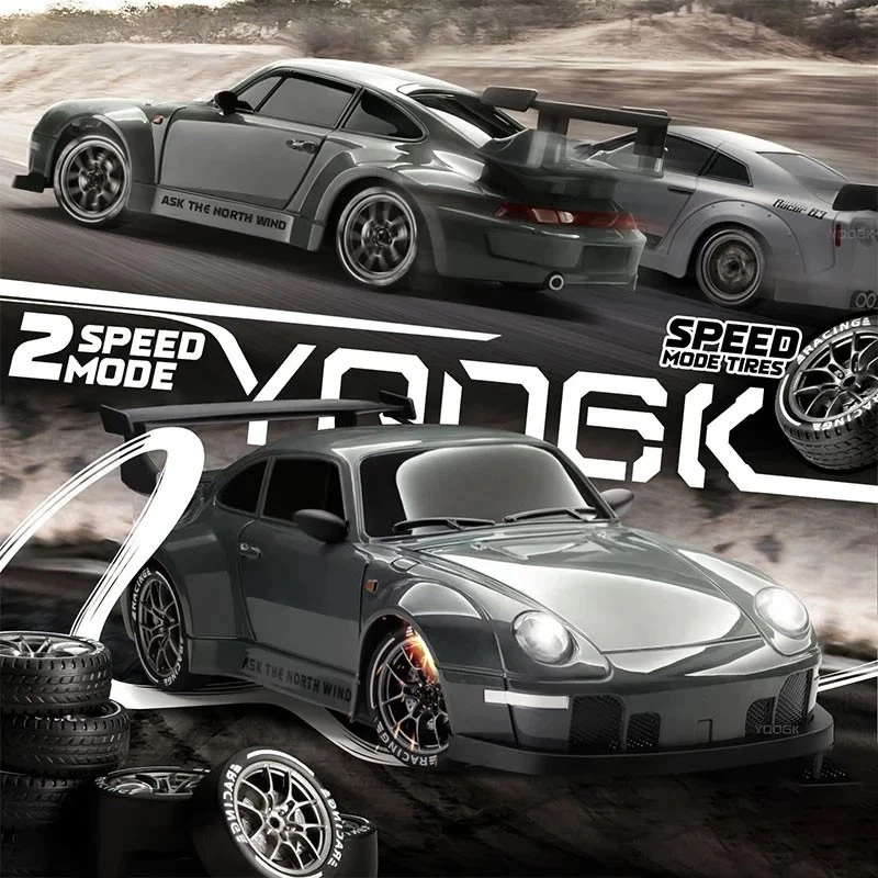 Mini Racing Car 2.4G RC Drift Car 1/24 4WD With Remote Control Car High Speed - Image 2 of 4