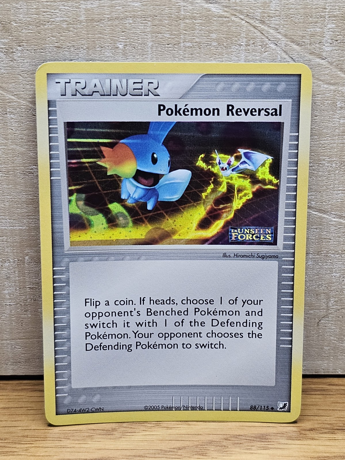 Pokemon Reversal 88/115 Unseen Forces Holo Stamped Pokémon Card TCG 
