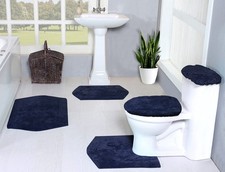 Home Weavers Waterford Collection 100 Cotton Tufted Bath Rug Extra Soft And
