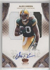 2011 Panini Crown Royale Rookie Silhouette Signatures /299 Alex Green Auto 10k8
