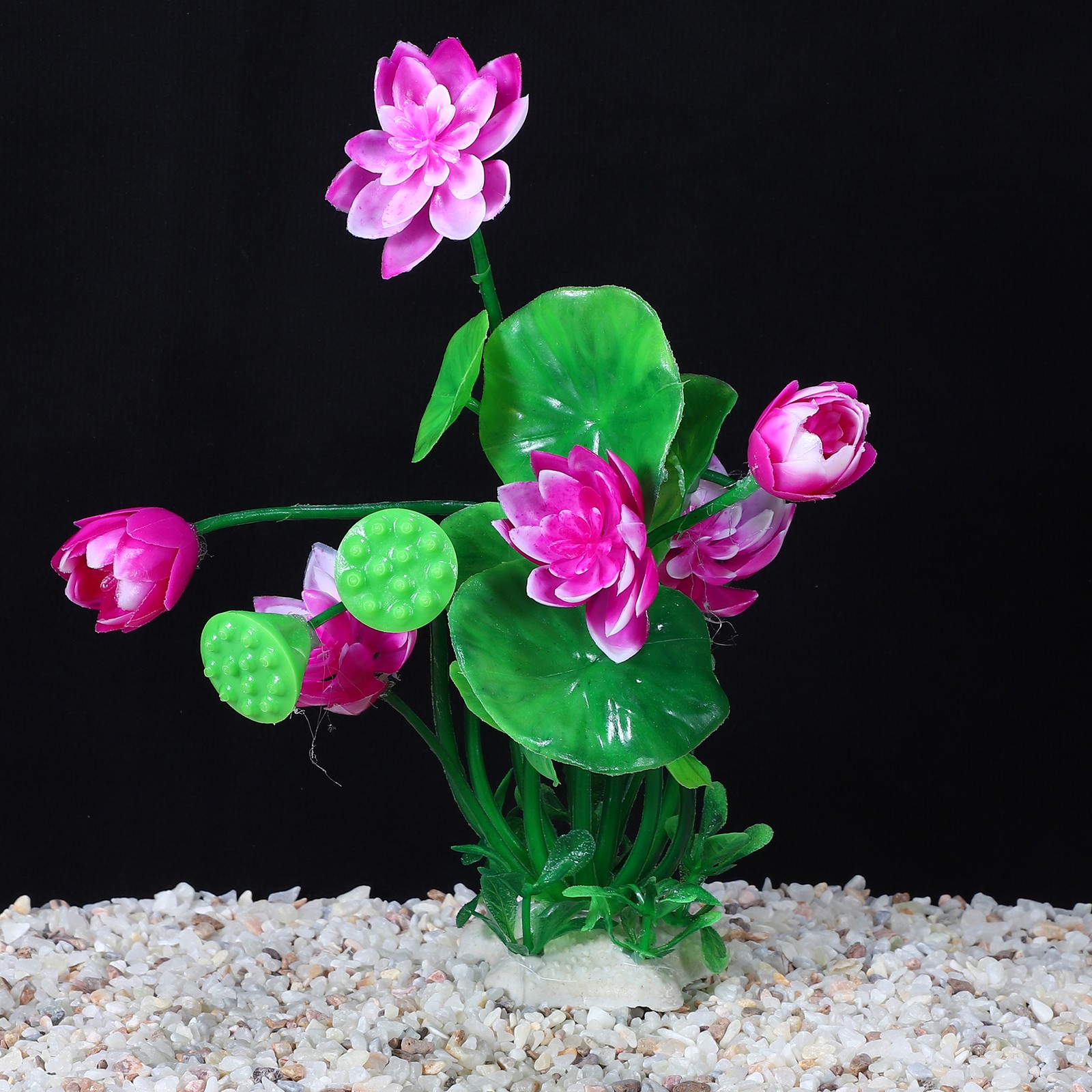 1pcs Pesciera Acquario Decorazioni Piante PE Ceramica Piante Decorazione 8,27" foto 5