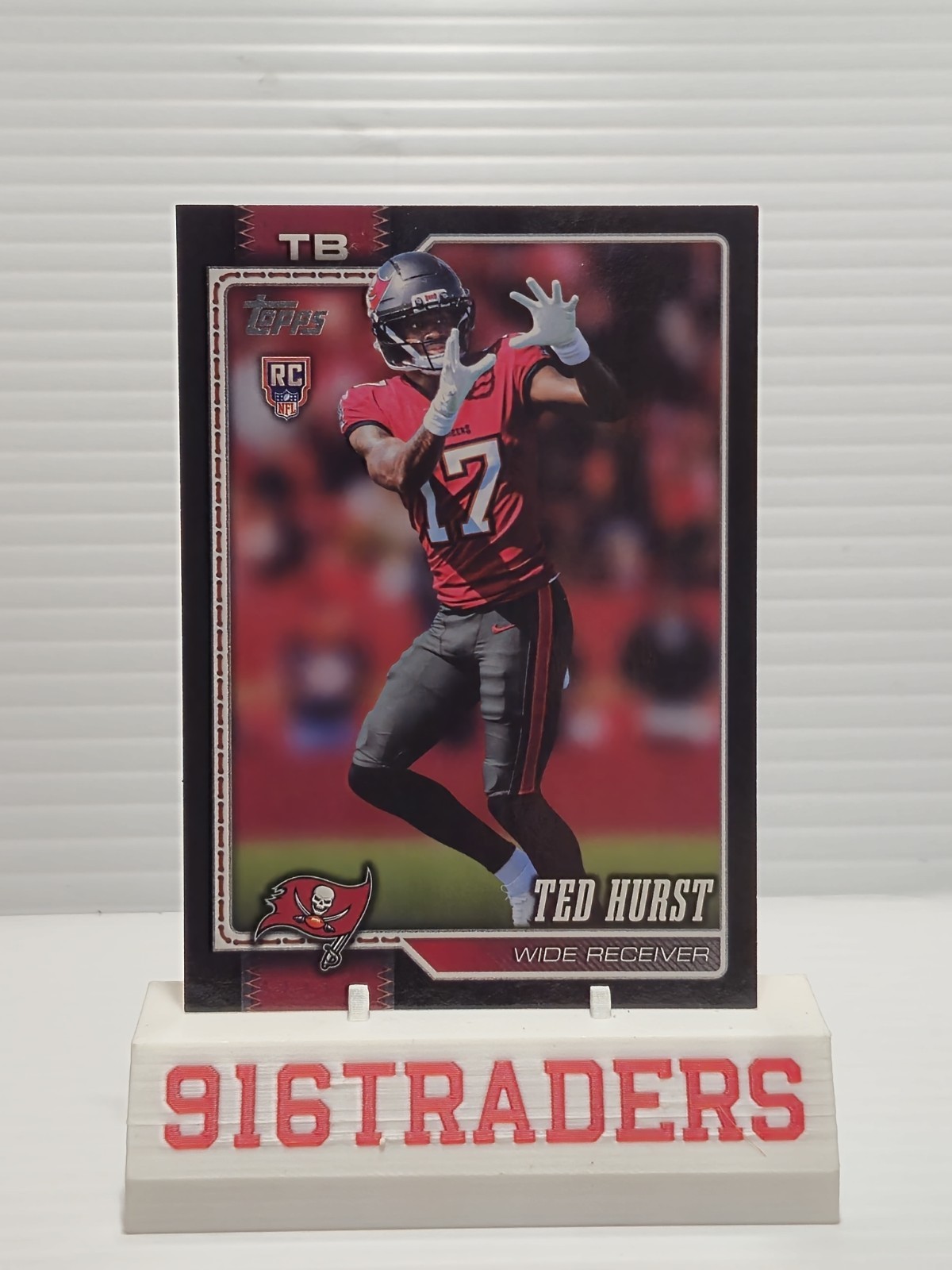 2026 Topps Flagship Ted Hurst RC Black /70 #335 Buccaneers
