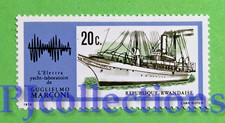 U2249- RWANDA 1974 GUGLIELMO MARCONI - SHIP 20c MNH