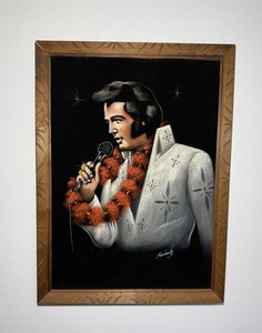 Velvet Elvis Painting | eBay