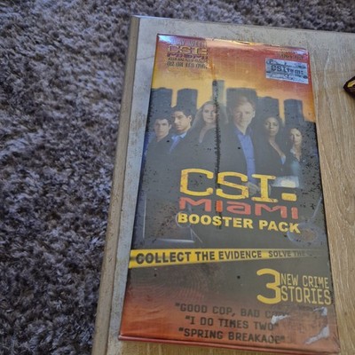 Brettspiel CSI Miami Booster Pack Neu & Sealed.