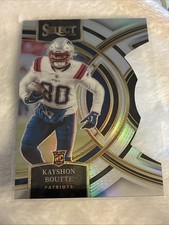 2023 Panini Select - Premier Level Kayshon Boutte #116 Silver Prizm Die-Cut (RC)