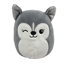 Squishmallows Heidi The Winking Husky Dog 5" Stuffed Animal