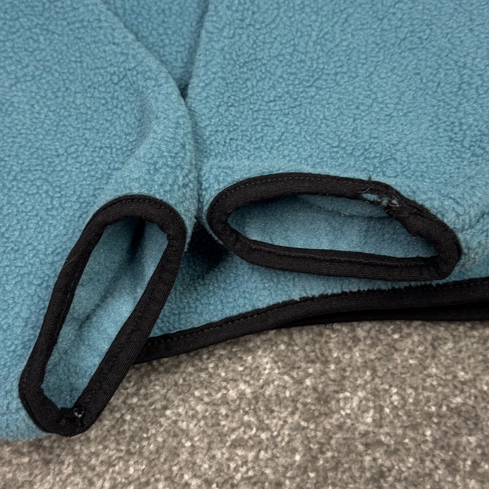 EMS Jacket Women Small Fleece Blue 1/4 Zip Hike Eastern Mountain Sports Vintage - Image 4 of 4