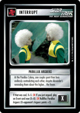 Star Trek CCG 1E - Q-Continuum - Parallax Arguers