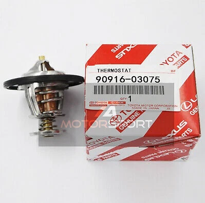 GENUINO para Toyota Lexus Motor Refrigerante Termostato y Junta 90916-03075 Foto 3 de 3