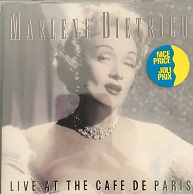 MARLENE DIETRICH - Album / Live At Cafe De Paris - CD - **NEW/ STILL SEALED**