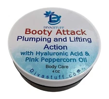 Booty Attack, Plumping, Lifting and Smoothing Cream With Hyaluronic Acid 