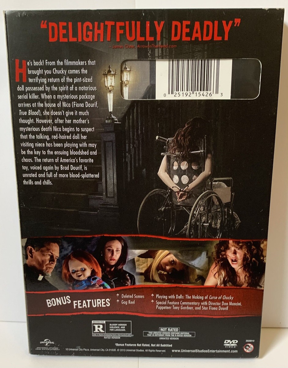 Child's Play 1 2 3 Curse of Chucky & CHUCKY SEASON ONE DVD