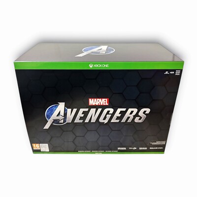 Marvel's Avengers Earth's Mightiest Edition mit Statue (Xbox ONE Spiel) NEU OVP