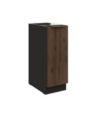 Küchen Unterschrank Schrankauszug 30 cm Küche MONZA Okapi Nußbaum Küchenzeile