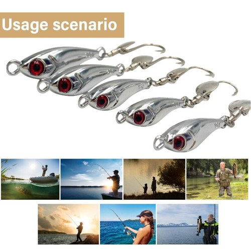 Fishing Artificial Baits Metal Fishing Lure Freshwater Saltwater Fishing Tackle