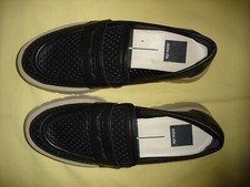 New Dolce Vita Women's Easley Perforate Loafer Block Heel Shoes US 7