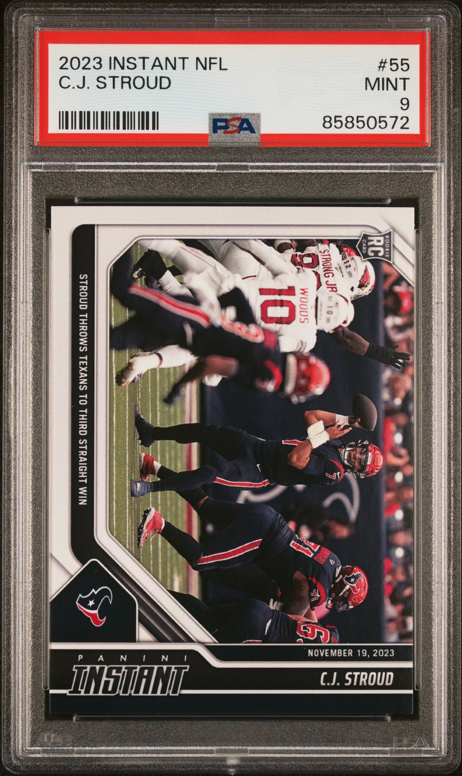 2023 Panini Instant Nfl #55 C.J. Stroud PSA 9
