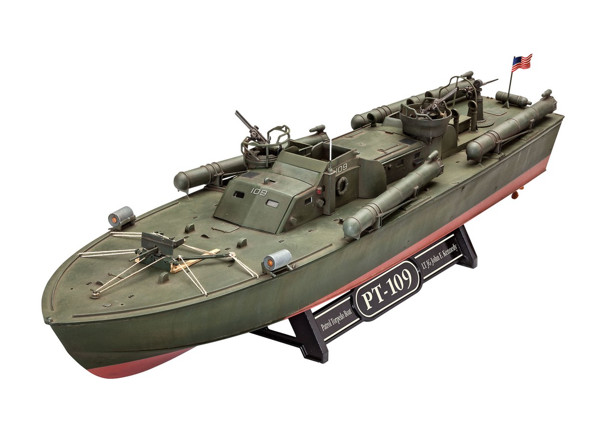 Revell PT-109 パトロール魚雷艇 1/72 Amazon.com: Revell 1: 72 Pt-109 P T Boat : Arts, Crafts & Sewing