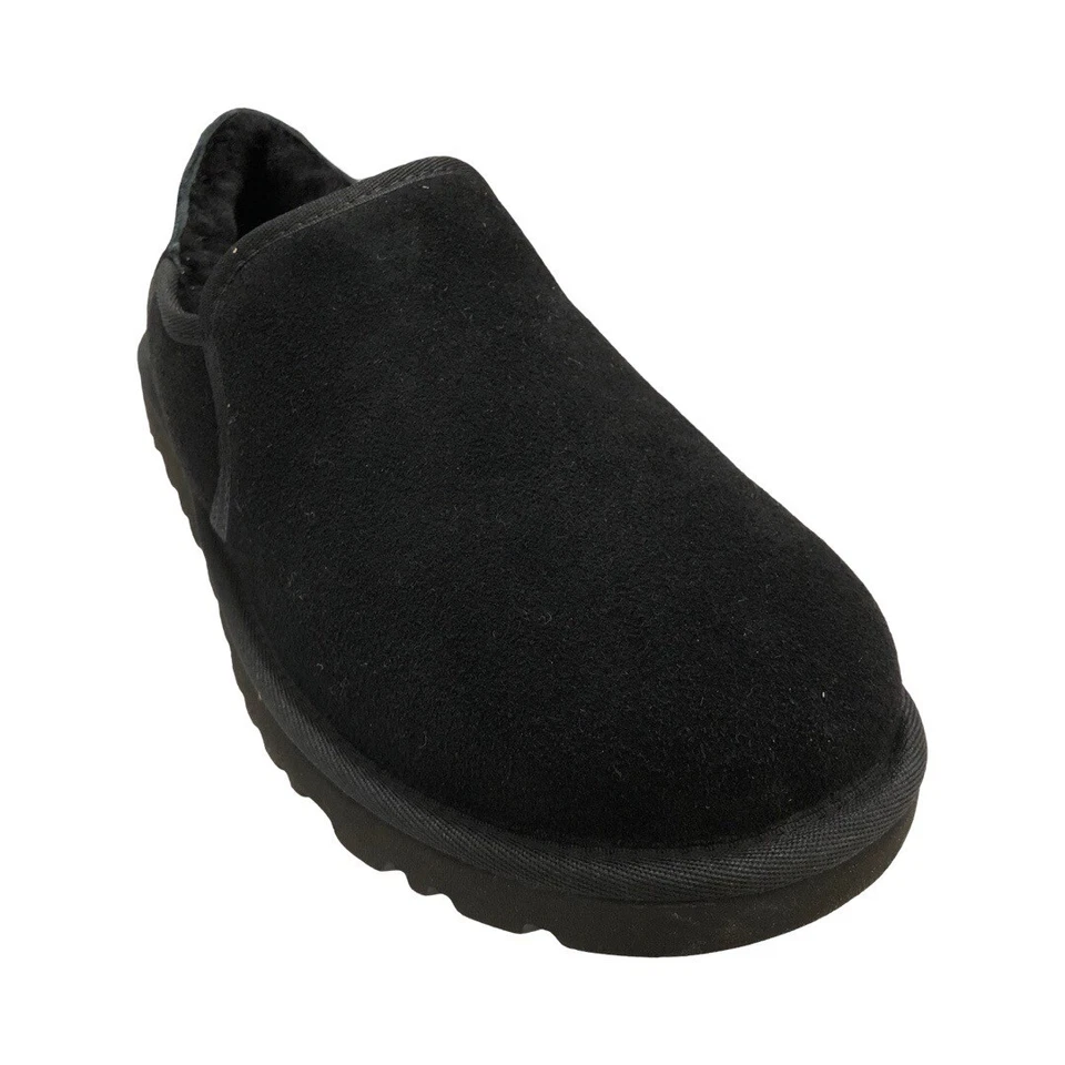 Zapatillas UGG Kenton para hombre negras de gamuza zapatos de casa 3010 Foto 2 de 4
